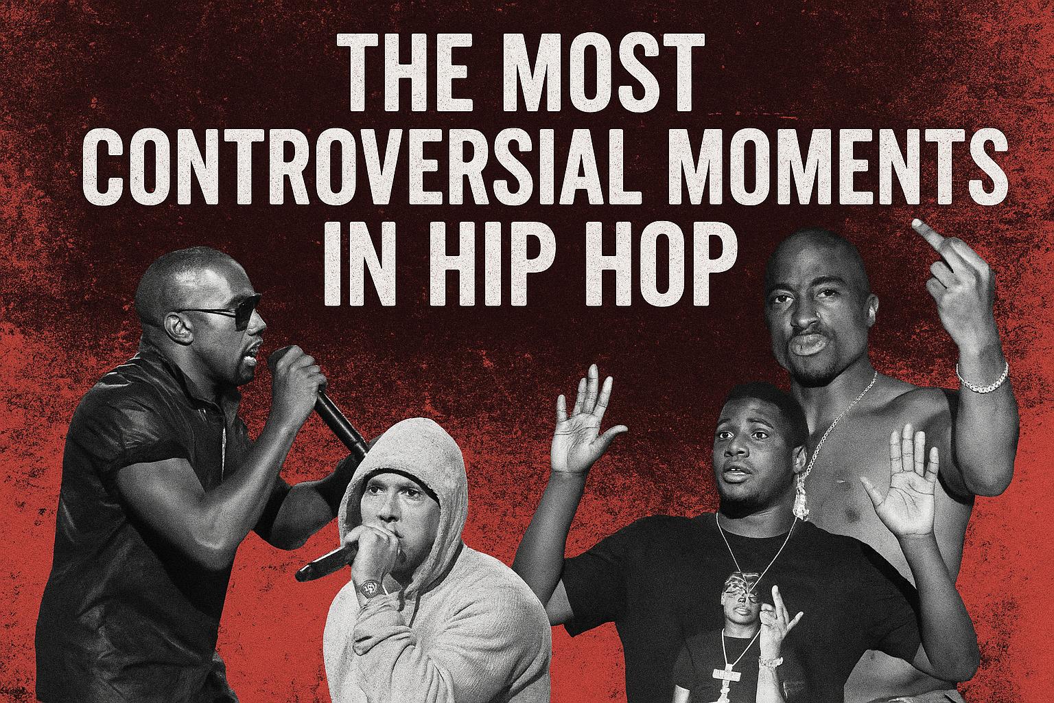 The Most Controversial Moments in Hip Hop